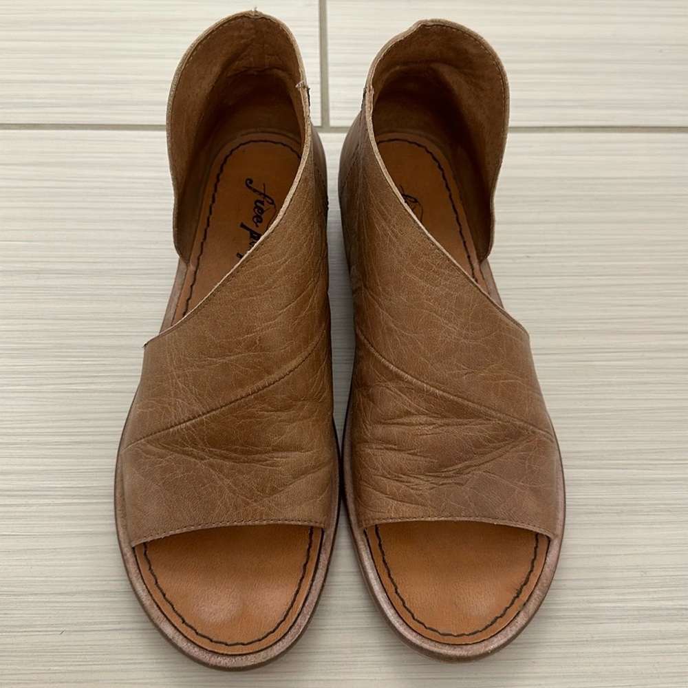 Free People Mont Blanc Peep Toe 36.5 36 1/2